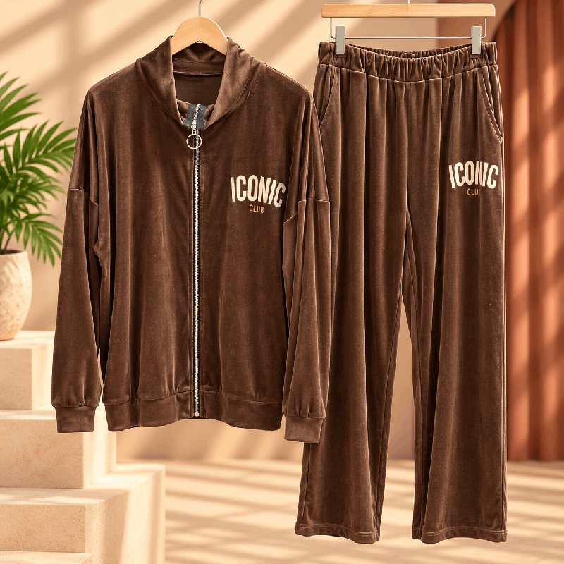 Ensemble Jogging Velours | Milys Dress vêtement grande taille