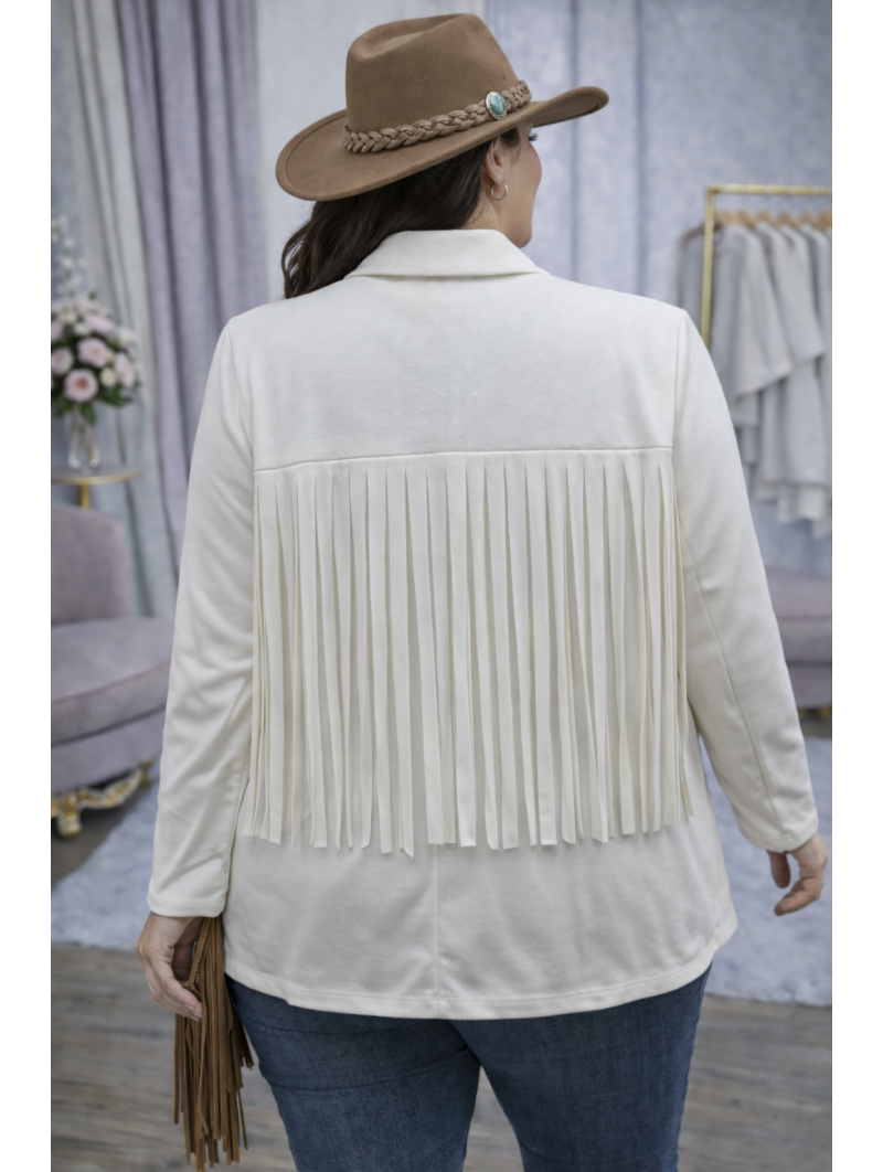 Blazer à franges - Western chic