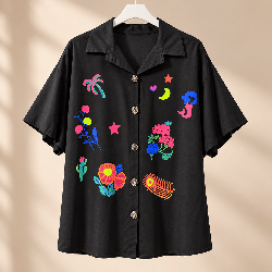 Chemise Imprimée | Milys Dress vêtement grande taille