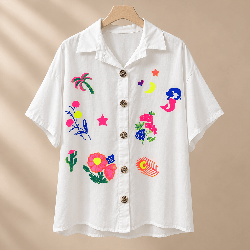 Chemise Imprimée | Milys Dress vêtement grande taille